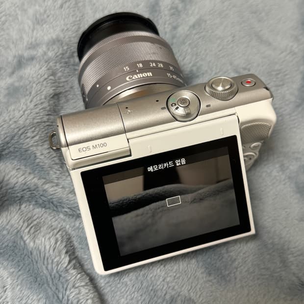 캐논 eos m100 미러리스 카메라