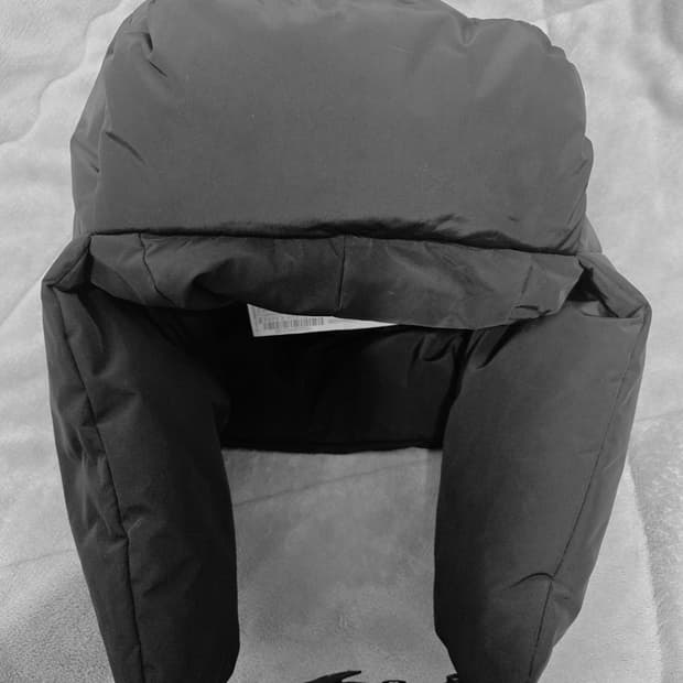 자라 주우재 패딩 트루퍼햇 군밤모자 귀달이 귀도리 겨울모자