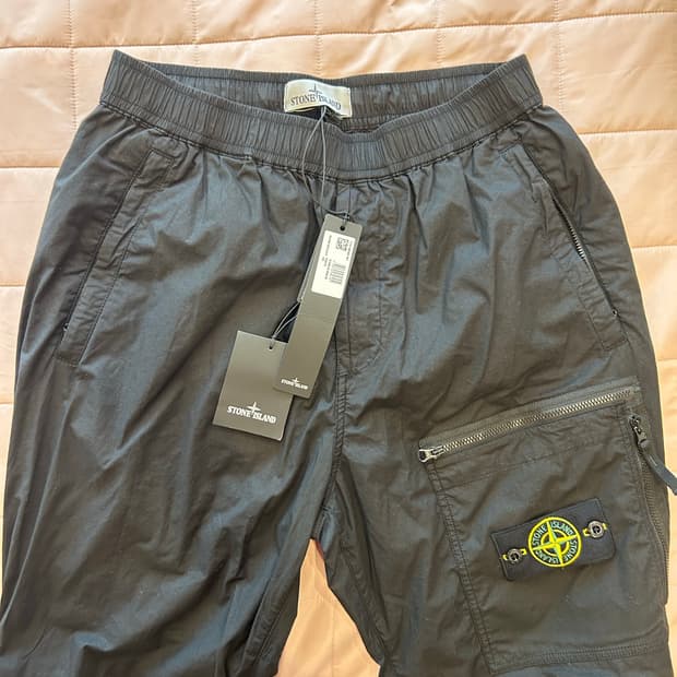 스톤 아일랜드 카고팬츠 30 가먼트 다이드 
