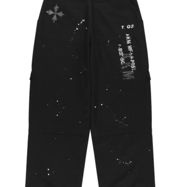 AAKAM 아캄 Painted Military Cargo Pants