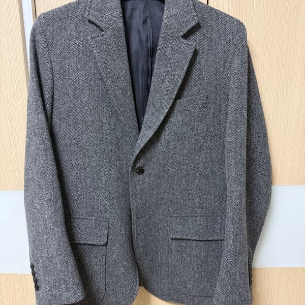 리넥츠 울 헤링본 블레이저 3사이즈 팝니다