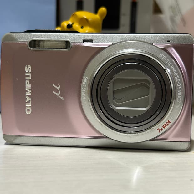 올림푸스 뮤 7040 핑크디카