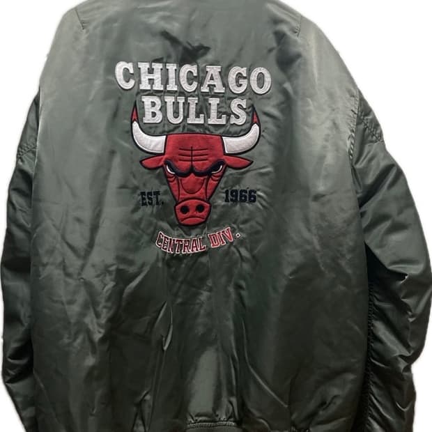 NBA 엔비에이 시카고불스 MA-1 봄버자켓 항공점퍼