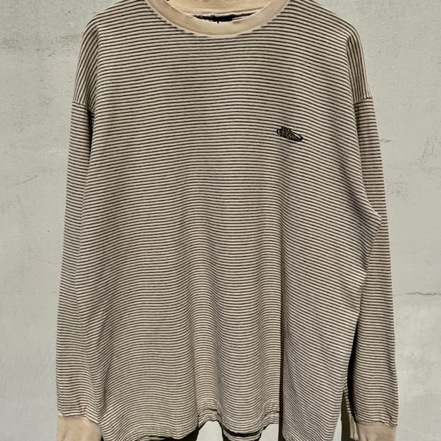노피어 90s 스트라이프 빈티지 롱슬리브 티셔츠 