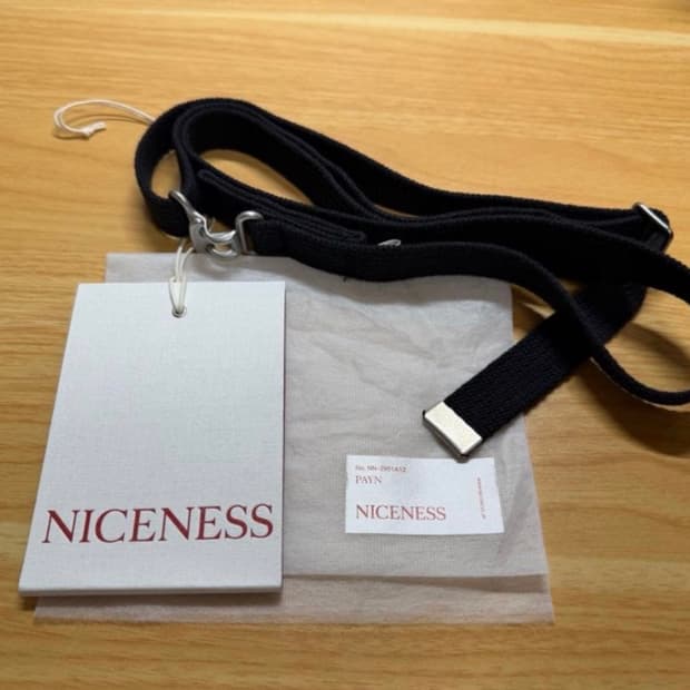 Niceness payn 벨트