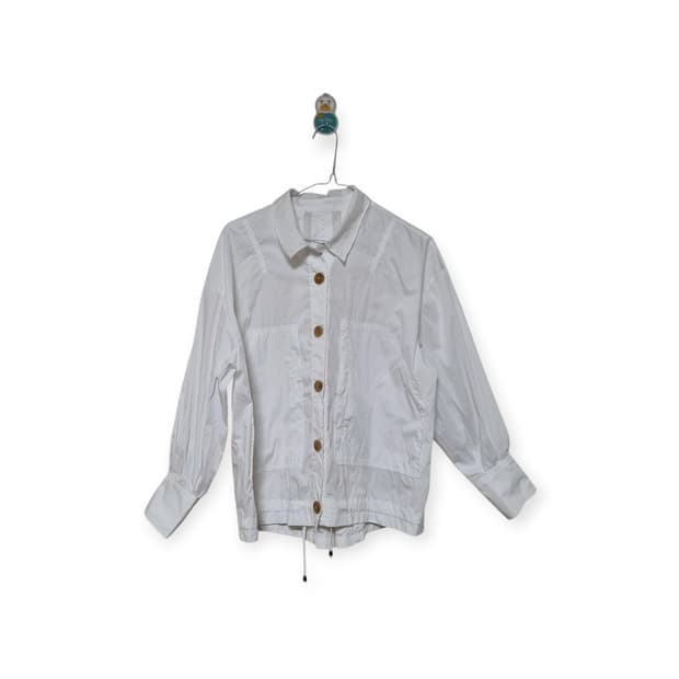 THE AtG 우드 버튼 화이트 자켓/프리사이즈 66추천