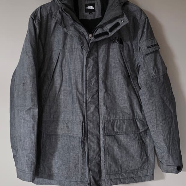 노스페이스 남성 클래식 텍스처점퍼. 싸이즈100