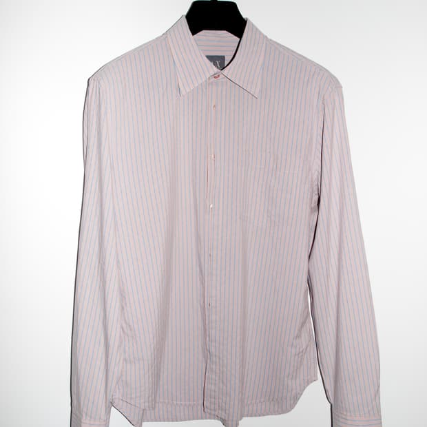 Cotton Viscose Stripe Shirts