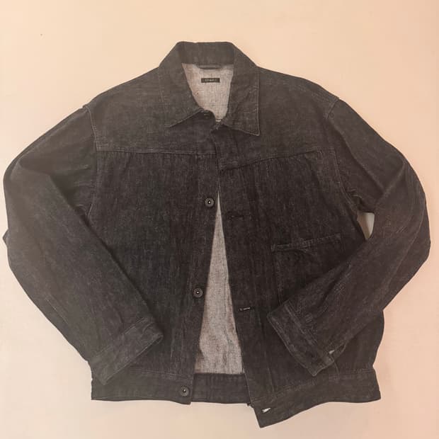 코모리 COMORLI 흑청 자켓 001사이즈(여성 M-L)