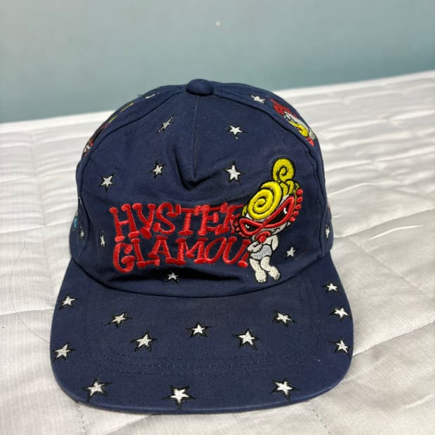 hysteric glamour 히스테릭 글래머 자수 모자