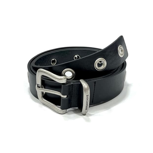 9999아카이브 아일렛 블랙 와이드 벨트