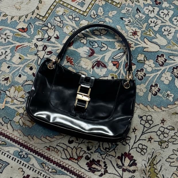 구찌 에나멜 토트백 숄더백