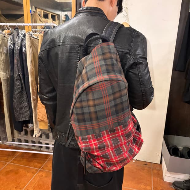 지방시 13FW 캔버스 레더백팩
