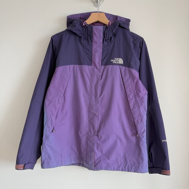 노스페이스 하이벤트 바람막이(내피 포함, 빛바램 있음)
