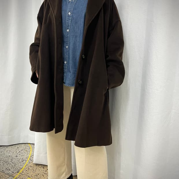 막스마라 코트 라나울 100%