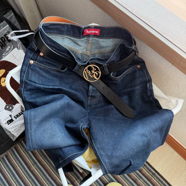 마틴로즈 소가죽 벨트