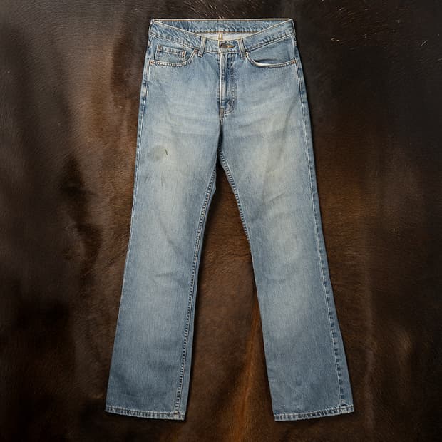 [31] 90s~ 리바이스 코리아메이드 517 부츠컷 데님팬츠 