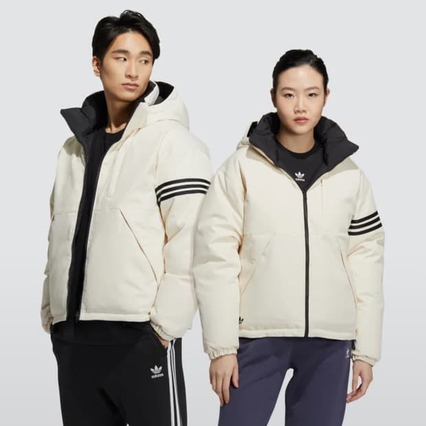 아디다스 meu 덕다운 리버시블 패딩 S~M사이즈