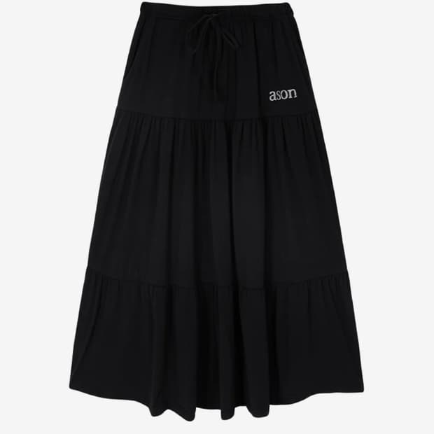 애즈온 에이미 롱 스커트 치마 ASON AMY LONG SKIRT  