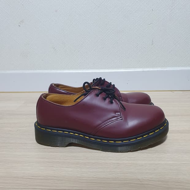 닥터마틴 1461 체리레드 로퍼 240