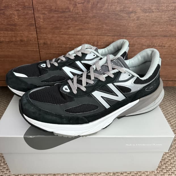 뉴발란스 990v6 블랙 285 운동화 런닝화 스니커즈