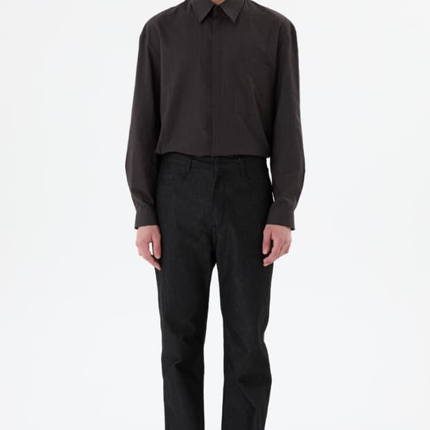 아모멘토 25FW 인디고 데님 블랙