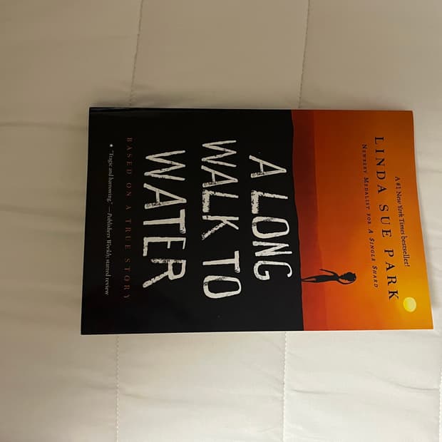 린다 수 박 작가의 장편 소설 <A Long Walk to Water> 
