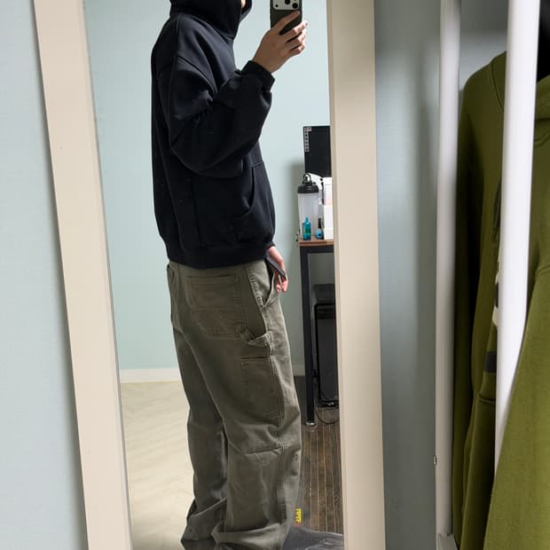 빈티지 칼하트 카펜터 팬츠-B11 MOS (32x34)