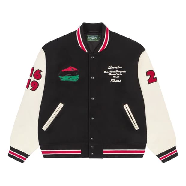 [S] 데님티어스 바시티 스타디움 자켓