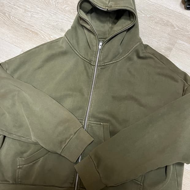 엔타이어스튜디오 풀집업 카키 (L)