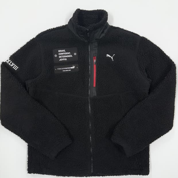 퓨마 풀 후리스자켓