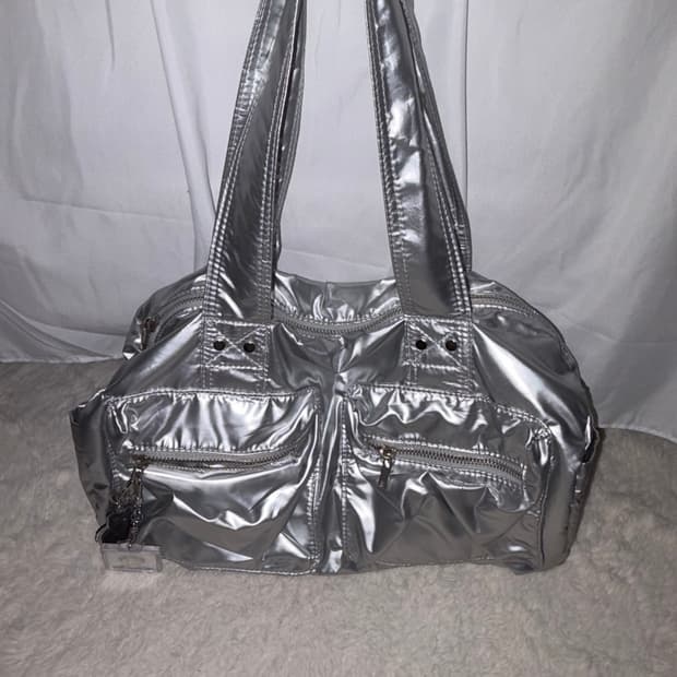 빈티지 실버 가방 