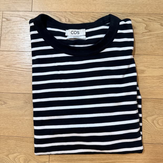 코스 스트라이프 롱슬리브 네이비-XL