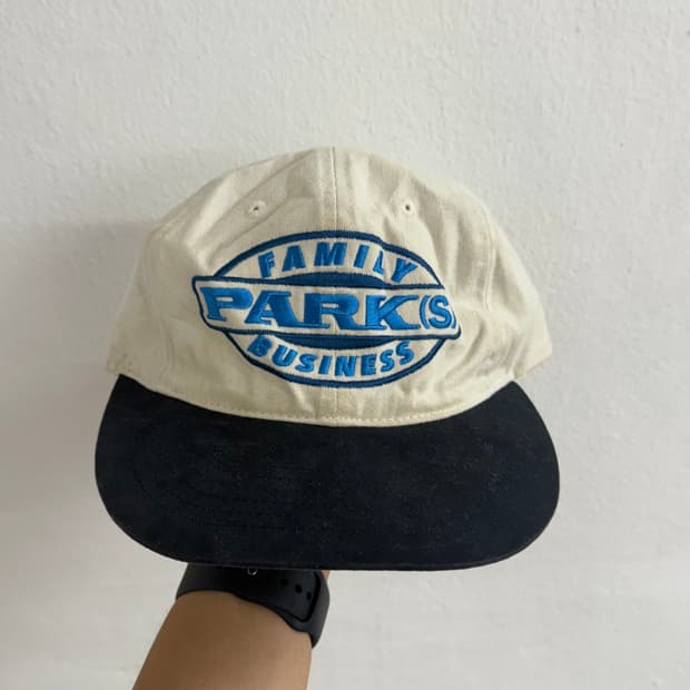 FAMILY PARKS 박씨클럽 볼캡 아이보리