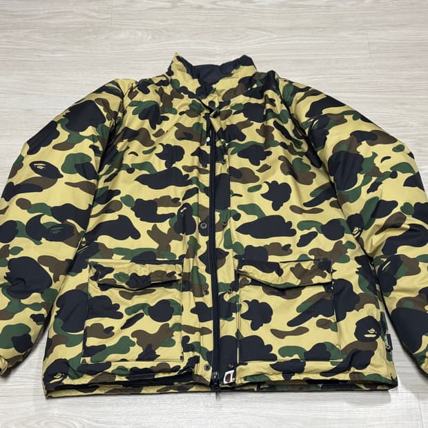 베이프 황계 고어텍스 패딩 XXL
