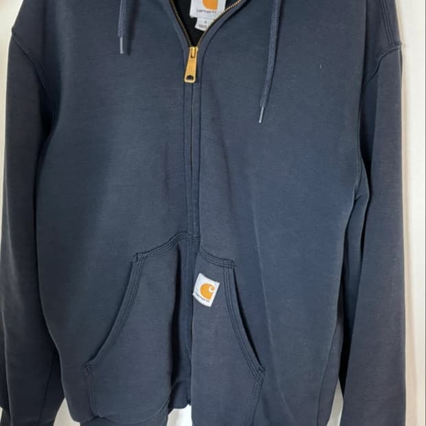 칼하트 네이비 후드집업