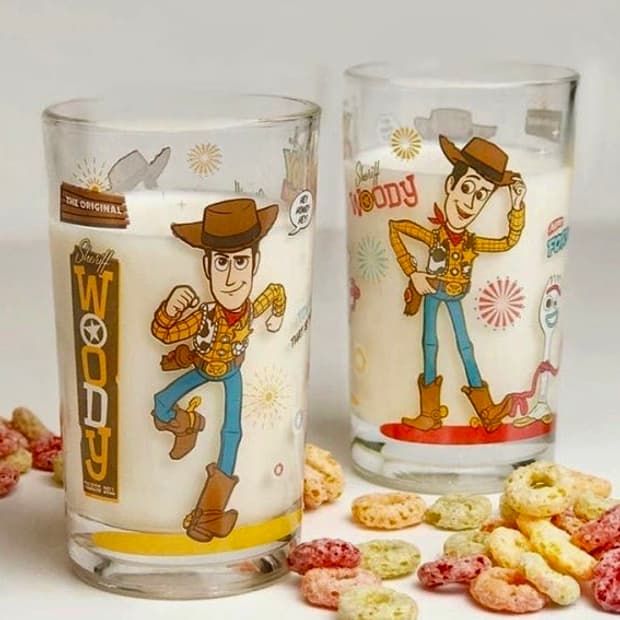 토이스토리 우디 유리컵