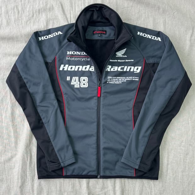 혼다 레이싱 기모 집업 자켓 S