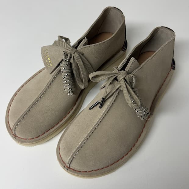 클락스 데저트 트랙 샌드 스웨이드 Desert Trek