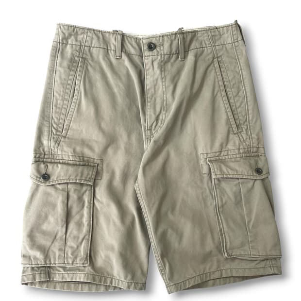 (30) 리바이스 연베이지 화이트탭 카고 쇼츠팬츠
