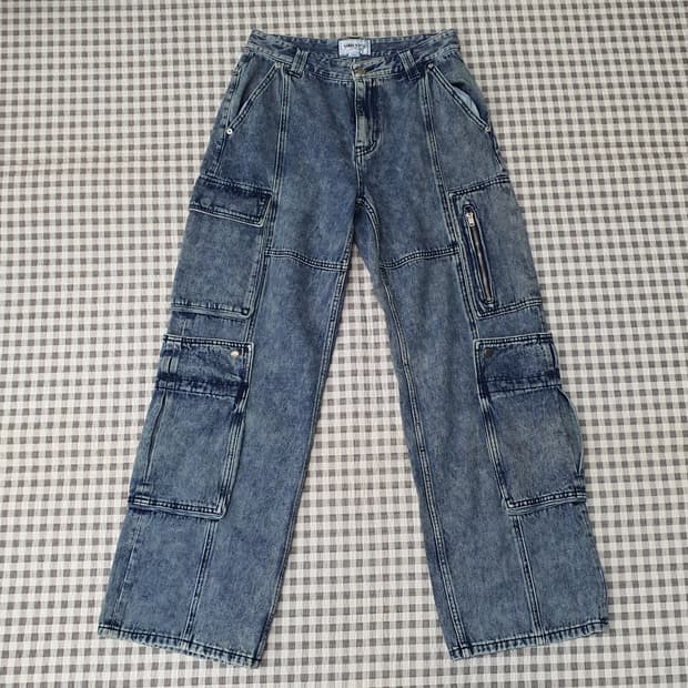 크리틱 와이드 데님 청바지 남자30