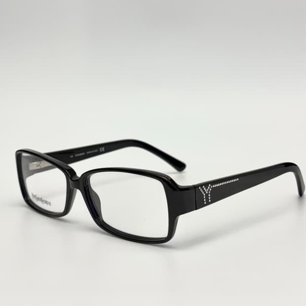 YSL 큐빅 뿔테 안경