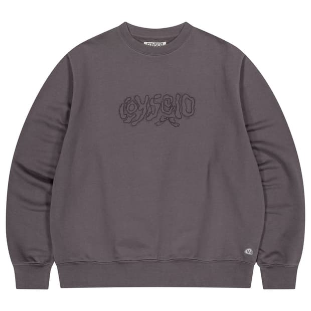 코이세이오 COY SWEATSHIRT PURPLE GREY