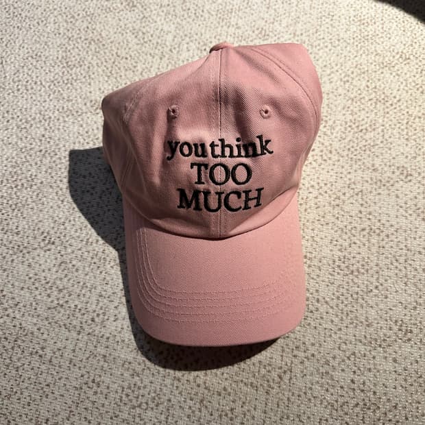 도넛바이닐샵 모자 