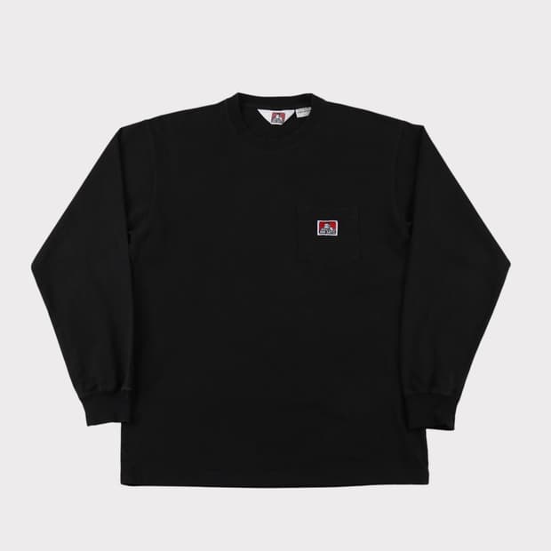 [L] 벤데이비스 화이트라벨 롱슬리브 긴팔티