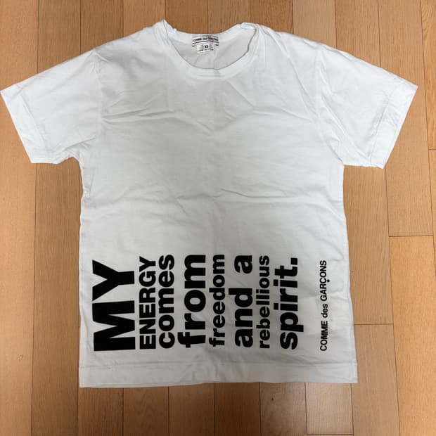 꼼데가르송 반팔 Xs