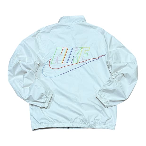나이키 레인보우 로고 바람막이