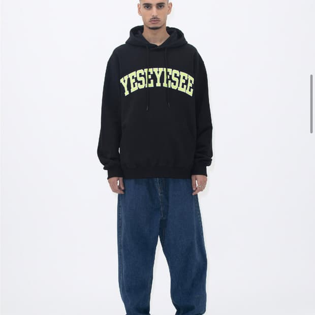 Two Tucked Hairy Denim Pants Indigo