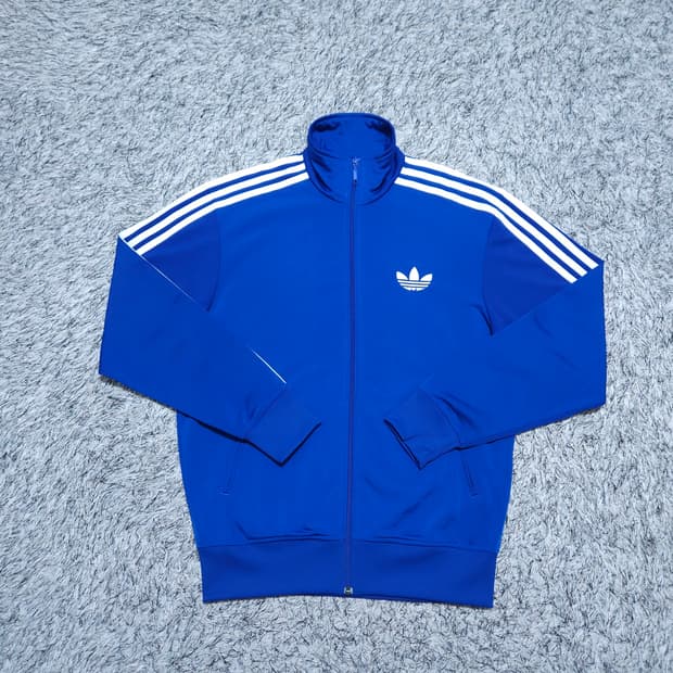 아디다스)100 남자 파랑 파이어버드 트랙탑 / 왕눈이샵