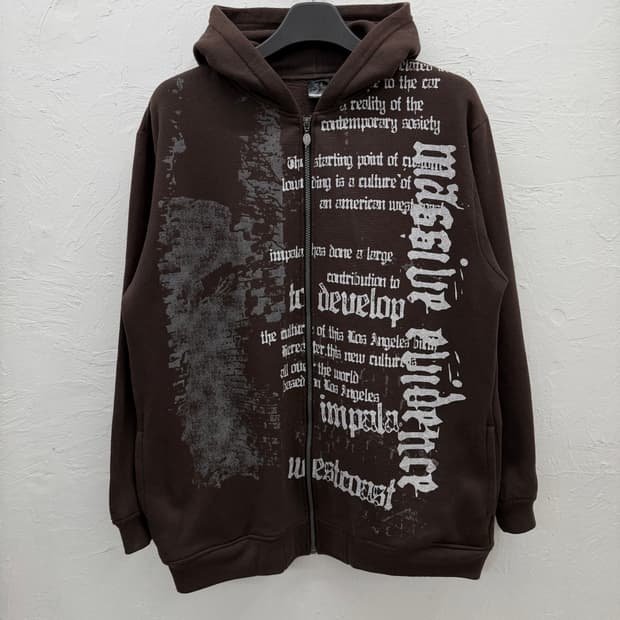 impala 펑크 후드집업